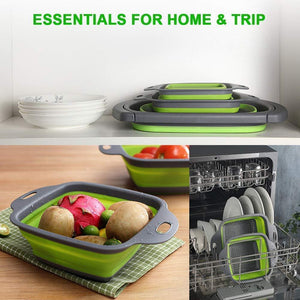 Collapsible Kitchen Colander/Strainer