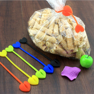 Multi-functional Soft Silicone Bag Sealing Ties