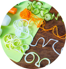 Load image into Gallery viewer, 4 Blade Vegetable Spiralizer
